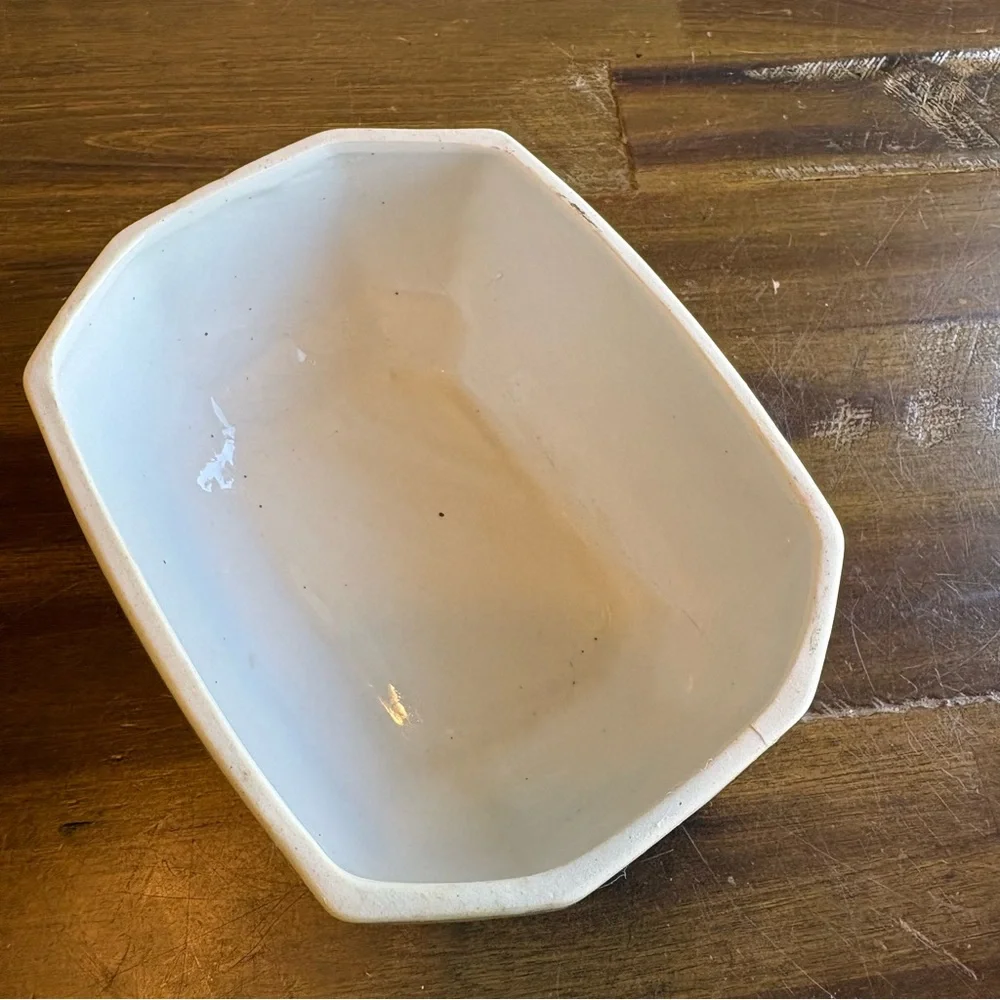 Vintage Blue Yellow Chinese Ceramic Box Jewelry Catchall Lid Trinket Lidded Bowl - Picture 11 of 11